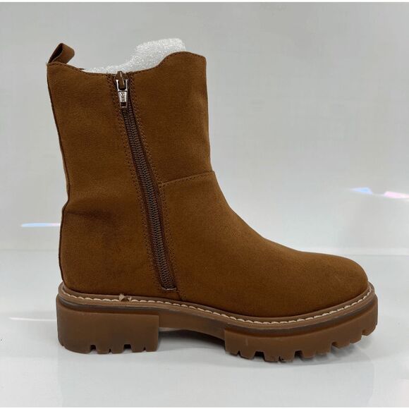 Sun + Stone Women's Burklee Booties - Cognag 5M - Picture 2 of 6